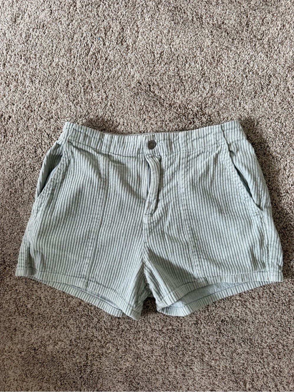 Corduroy shorts